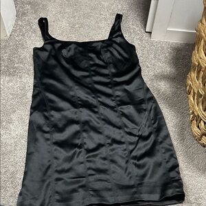 House of Harlow 1960 Sleek Black Mini Dress